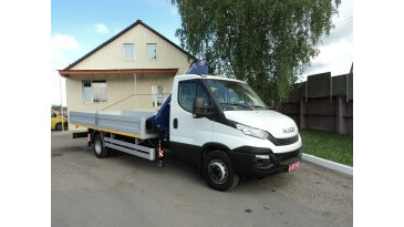 Кран-маніпулятор HIAB X-CL 8 B-2 на базі шасі Iveco Daily 70C16